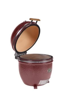 Monolith Grill LeChef Red Ohne Gestell Und Seitentische MG23RNC - Set -Broil King Store monolith lechef seitlich offen 201031 red