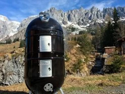 Napoleon Apollo 3 In 1, Watersmoker Und Holzkohle Kugelgrill, Ø 50cm AS300K -Broil King Store napoleon apollo smoker raeucherschrank as300k