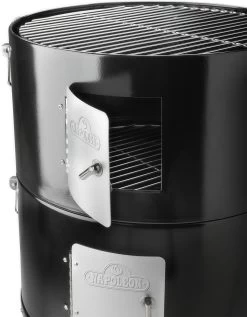 Napoleon Apollo 3 In 1, Watersmoker Und Holzkohle Kugelgrill, Ø 40cm AS200K -Broil King Store napoleon apollo smoker tuer as200k 1