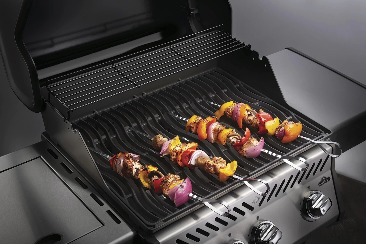 Napoleon Edelstahl Grillspieße 33,5 Cm - 8er Set 4 Napoleon Edelstahl Grillspieße 33,5 Cm - 8er Set – Bild 2