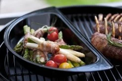 Outdoorchef Gourmet Halbmond Kochset / Grillschalen Porzellanemailliert / 2 Teilig -Broil King Store outdoorchef gourmet halbmond 18 211 72 h