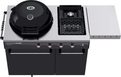 Outdoorchef Gas Kugelgrill Station Lugano 570 G EVO -Broil King Store outdoorchef lugano 570 g evo seitenkocher