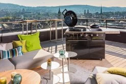 Outdoorchef Gas Kugelgrill Station Lugano 570 G EVO -Broil King Store outdoorchef lugano 570 g evo terrasse