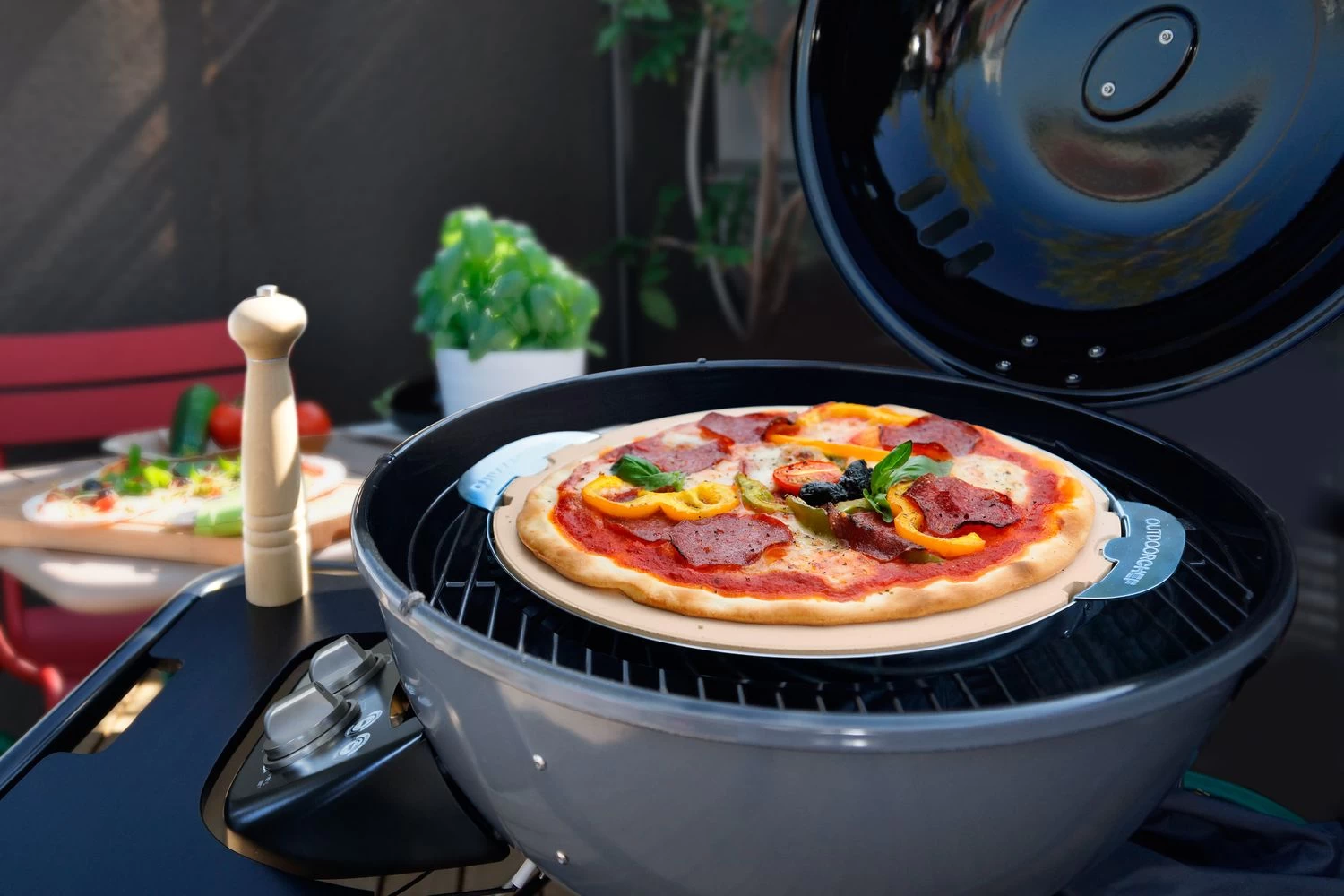 Outdoorchef Pizzastein 420/480 Ø 32,5 Cm 3 Outdoorchef Pizzastein 420/480 Ø 32,5 Cm