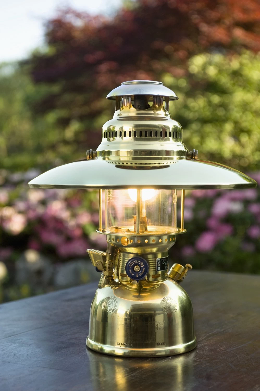 Petromax Petroleumlampe HK500/829 Messing 3 Petromax Petroleumlampe HK500/829 Messing