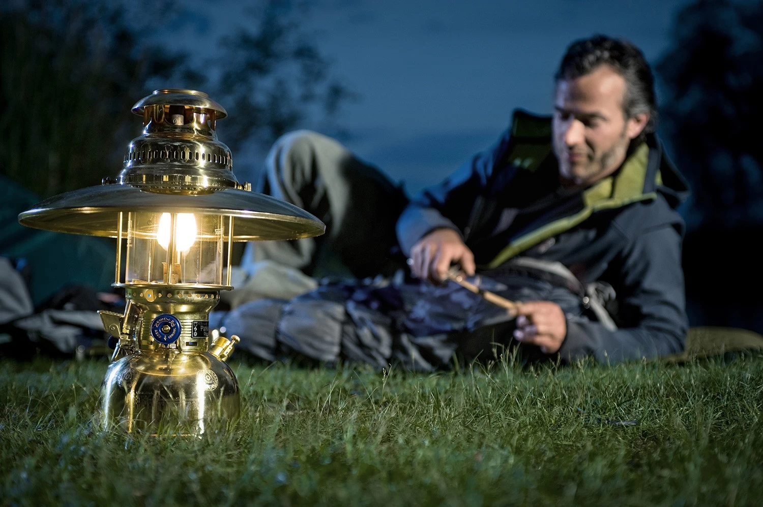 Petromax Petroleumlampe HK500/829 Messing 5 Petromax Petroleumlampe HK500/829 Messing – Bild 3