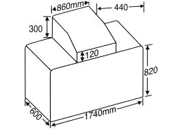 Universal 4-Brenner Gasgrill Abdeckhaube -Broil King Store ziegler brown abdeckhaube 4b abmessungen